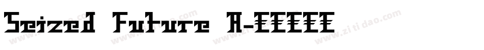 Seized Future A字体转换